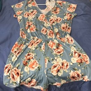 Floral romper